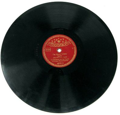 10" Schellackplatte Polydor 48395 Holdrio liebes Echo / Die blaue Grotte (S1)