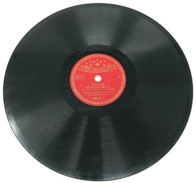 10" Schellackplatte Polydor 48218 Mich zieht´s zurück nach Hawaii / Sarina (S1)