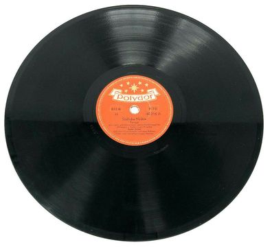10" Schellackplatte Shellac Polydor 49016 Südliche Nächte / Mandolinen der (W6)