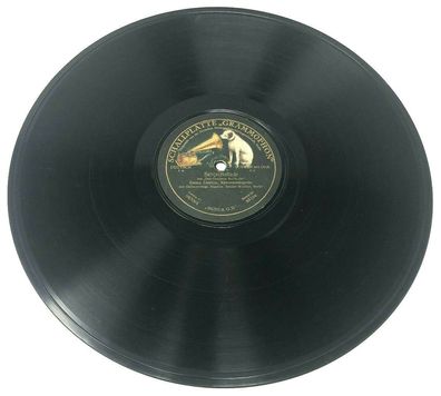 12" Schellackplatte Grammophon 65186 - Senta Ballade / Dich teure Halle (W8)