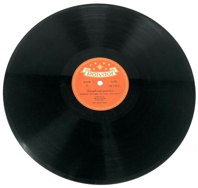 10" Schellackplatte Polydor 49118 - Gezupft und gestrichen - aus 1953 (W11)