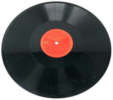 10" Schellackplatte - Polydor 48198 - Mañana / Cuanto le gusta (W13)