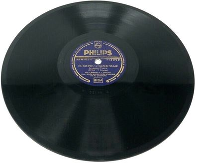 10" Schellackplatte - Philips P 44199H - Du kleines Schwalbenpaar / Mein (W13)