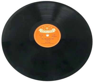 10" Schellackplatte Polydor 50244 - Wenn der Herrgott net will, nützt es (W15)