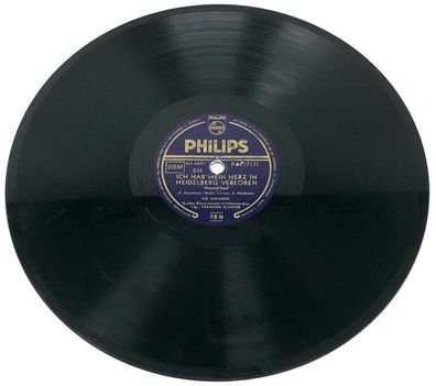10" Schellackplatte Philips P 44571 - Du kannst nicht treu sein / Ich hab (W15)