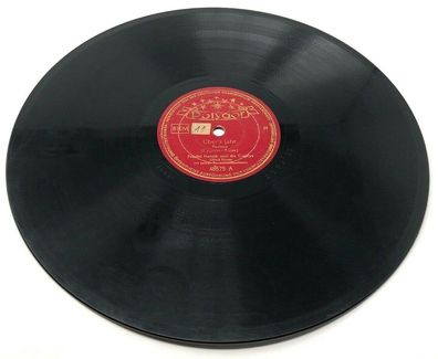 10" Schellackplatte Polydor 48575 Über´s Jahr / Dideldumdei (154)