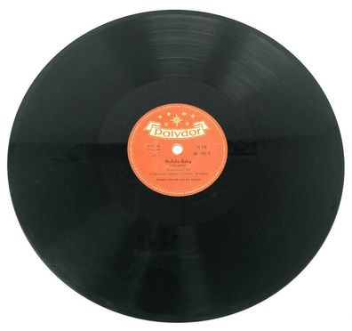 10" Schellackplatte Polydor 49186 (1954) - Lucky aus Kentucky / Buffalo Baby (W5