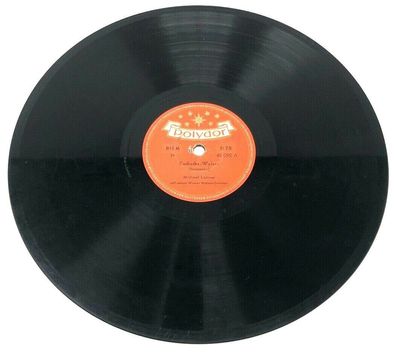 10" Schellackplatte Shellac Polydor 49 092 Kuckucks Walzer / Mondnacht (W12)
