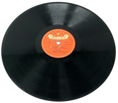 10" Schellackplatte - Polydor 49 024 Vagabundlied / Du bist der gute Engel (W13)
