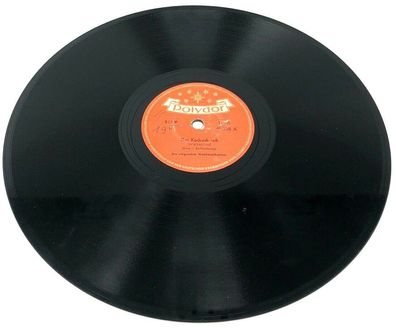 10" Schellackplatte - Polydor 49 328 - Der Kuckuck ruft / Kleine Nachtigal (W13)