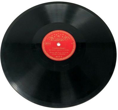 10" Schellackplatte - Polydor 48171 - Von den blauen Bergen kommen wir (W13)