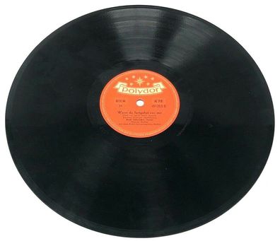 10" Schellackplatte Polydor 49053 - Moulin Rouge / Wenn du fortgehst von (W15)