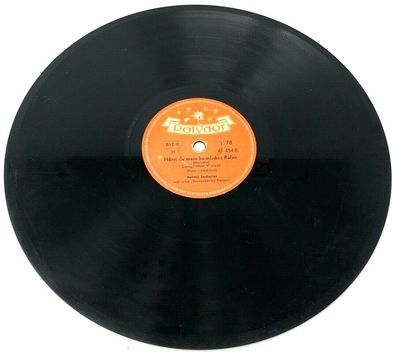 10" Schellackplatte Polydor 49454 - Hörst du mein heimliches Rufen / Wenn (W16)