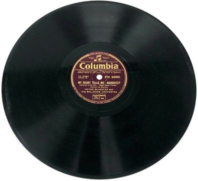 10" Schellackplatte Columbia FB 2988 - My heart tells me / There she was (W16)