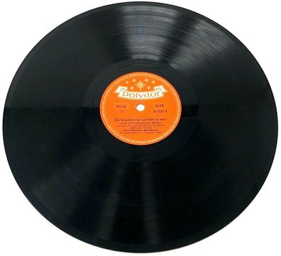 10" Schellackplatte - Polydor 48836 - Du brauchst nur verliebt zu sein (W16)