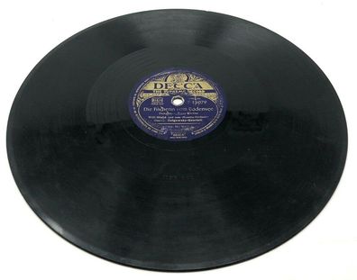 10" Schellackplatte Shellac - Decca F 43079 Die Fischerin vom Bodensee (154)