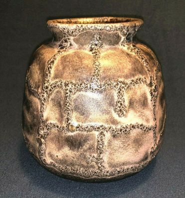 Ruscha Art Keramik Vase Fat Lava 801 lava design handmade rare (W31)