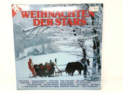 2 LP-Set - 12" Vinyl - Weihnachten der Stars - 31 844 4 - Marcato (P11)