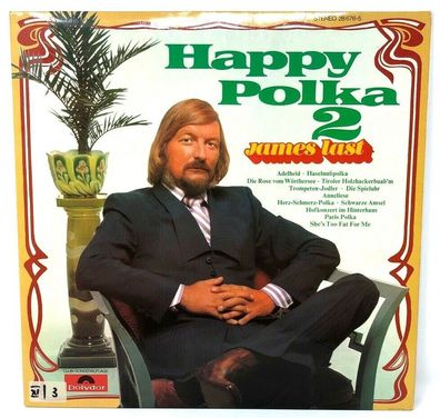 12" Vinyl LP Polydor 28 676-5 - Happy Polka 2 - James Last (P6)