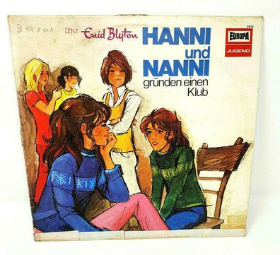 Vinyl LP 1975 Enid Blyton ?– Hanni Und Nanni Nr. 5 gründen einen Klub (K)