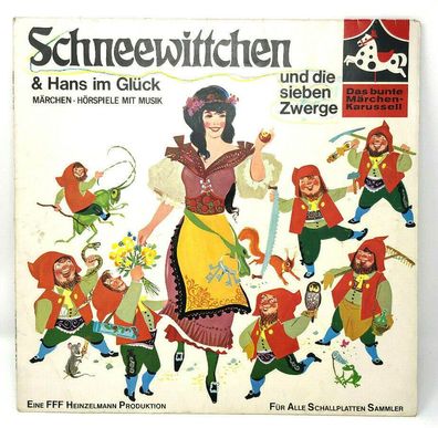Vinyl LP Gebrüder Grimm ?– Schneewittchen Und Die Sieben Zwerge & Hans Im Glück