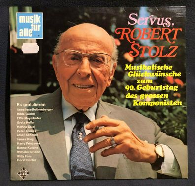 12" Vinyl LP Servus, Robert Stolz NT 429 TELDEC Telefunken Decca (113)