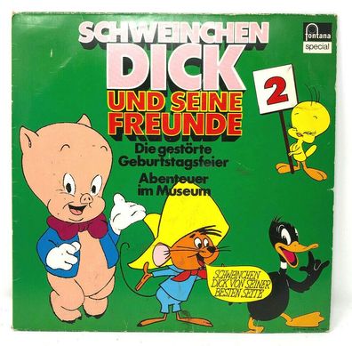 Vinyl LP 1973 fontana Schweinchen Dick und seine Freunde 2 -- 6434 168 (153)