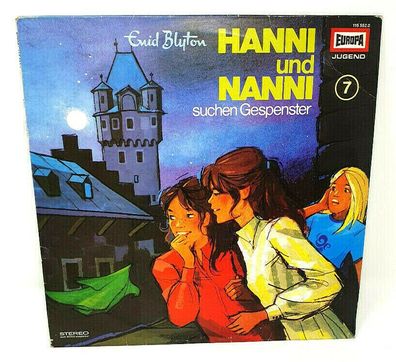 12" Vinyl LP 1977 Enid Blyton ?– Hanni Und Nanni Nr. 7 "suchen Gespenster" (K)