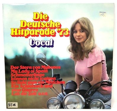 12" Vinyl LP melodisk 509 - Die Deutsche Hitparade ´73 - Vocal (P6)
