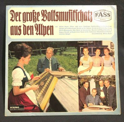 12" Vinyl LP Der große Volksmusikschatz aus den Alpen FASS 1475 WY (113)