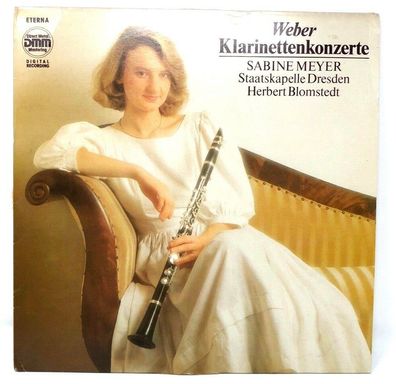 12" Vinyl LP Eterna 729 067 Weber Klarinettenkonzerte - Sabine Meyer (P1)
