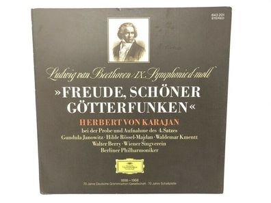 12" Vinyl LP Freude, schöner Götterfunken - Herbert von Karajan - 643201 (P11)