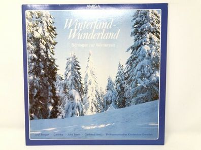 12" Vinyl LP Winter Wunderland - Schlager zur Winterzeit - AMIGA 8 56 284 (P11)