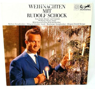 12" Vinyl LP Weihnachten Mit Rudolf Schock Eurodisc 71 501 IK (K)