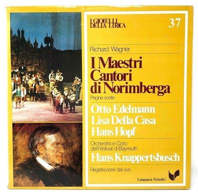 12" Vinyl LP Longanesi Periodici - I Gioielli della Lirica - Richard Wagner (P1)