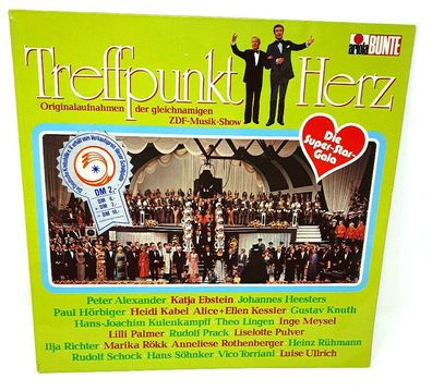 Vinyl LP Treffpunkt Herz (Originalaufnahmen Der Gleichnamigen ZDF-Musik-Show)
