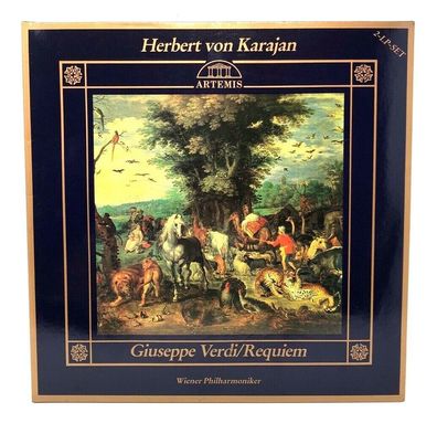 Vinyl 2 LP-Set 12" Artemis 91.010 Giuseppe Verdi - Requiem Herbert von Kar. (P1)