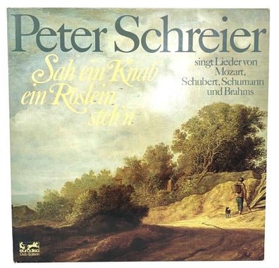 12" Vinyl - Peter Schreier - Sah Ein Knab´ Ein Röslein Steh´n - eurodisc (P8)