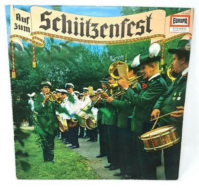 Vinyl LP Auf zum Schützenfest EUROPA E 314 (K)
