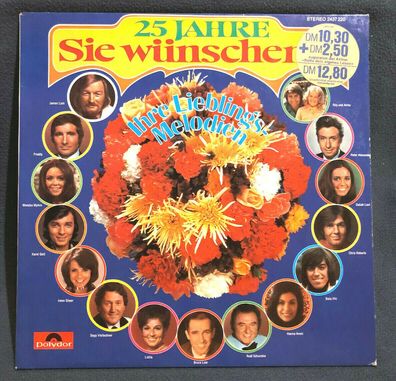 Vinyl LP 25 Jahre Sie Wünschen... Ihre Lieblings-Melodien Polydor 2437 220 (113)