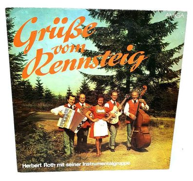 Vinyl LP Grüße Vom Rennsteig - Herbert Roth mit seiner Instrumentalgruppe (K)