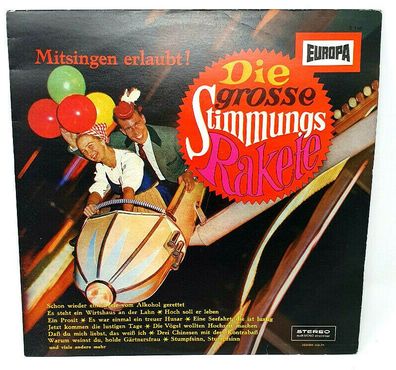 Vinyl LP Die Grosse Stimmungsrakete (Mitsingen Erlaubt!) EUROPA E 146