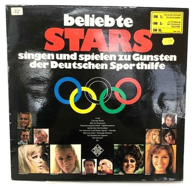 12" Vinyl LP - Telefunken Sa 14 571-P - beliebte STARS singen und spielen (W32)