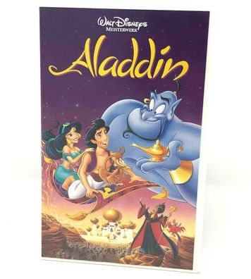 VHS Aladdin PAL 400 01662 mit gelben Etikett Walt Disney Meisterwerk (170)