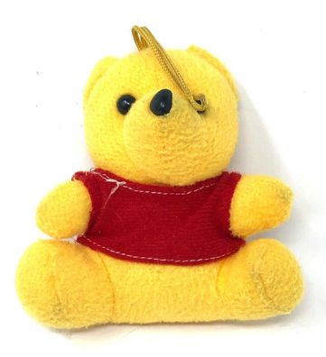 Kleiner Plüsch Anhänger Teddy - Teddybär Anhänger mit Schlaufe ca. 11 cm (100)