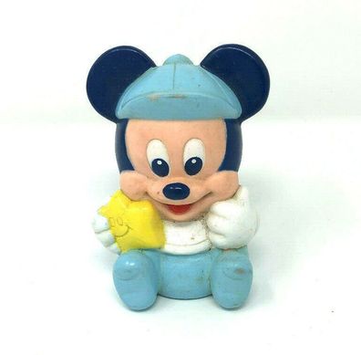 Vintage 1984 "Arco" Disney Mickey Mouse Quietschfigur Quietschspielzeug (111)