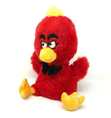 Plüschtier rotes Küken Angry Bird ? ca. 27 cm groß sitzend (253)