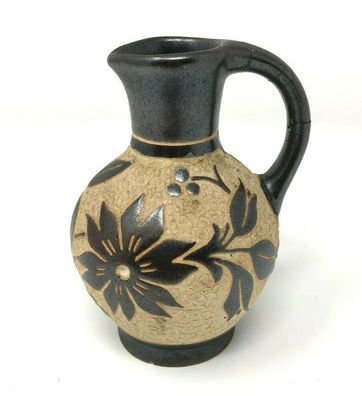 Designer Keramik Krug Vintage Pottery Mod. Nr. 5|1 - 9,5 cm hoch - Ø 6,5 cm (253)
