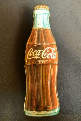Coca Cola - Coke Blechdose Form einer Colaflasche 24 cm Schlampermäppchen (270)