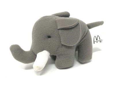 Sammeln McDonald´s Happy Meal Kuscheltier Baby Elefant Dschungelbuch  2000